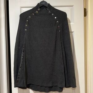 NWOT sweater poncho cape